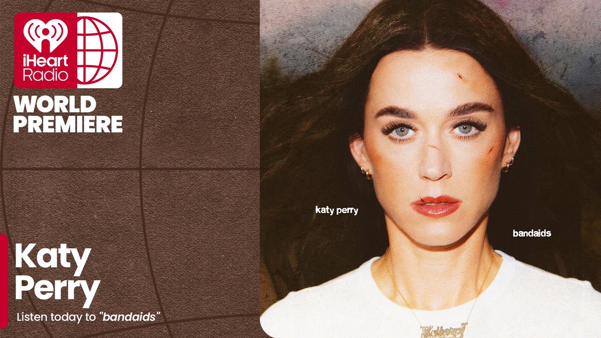 iHeartRadio's tweet image. Babe wake up we have a @KATYPERRY WORLD PREMIERE!!! ❤️‍🔥

Listen to &quot;bandaids&quot; now: ihr.fm/XHitNation