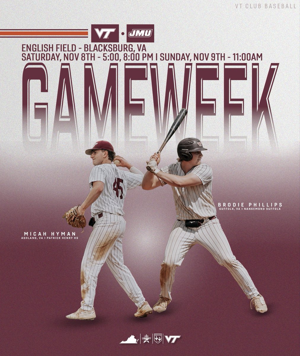 Virginia Tech Club Baseball 🦃 tweet media