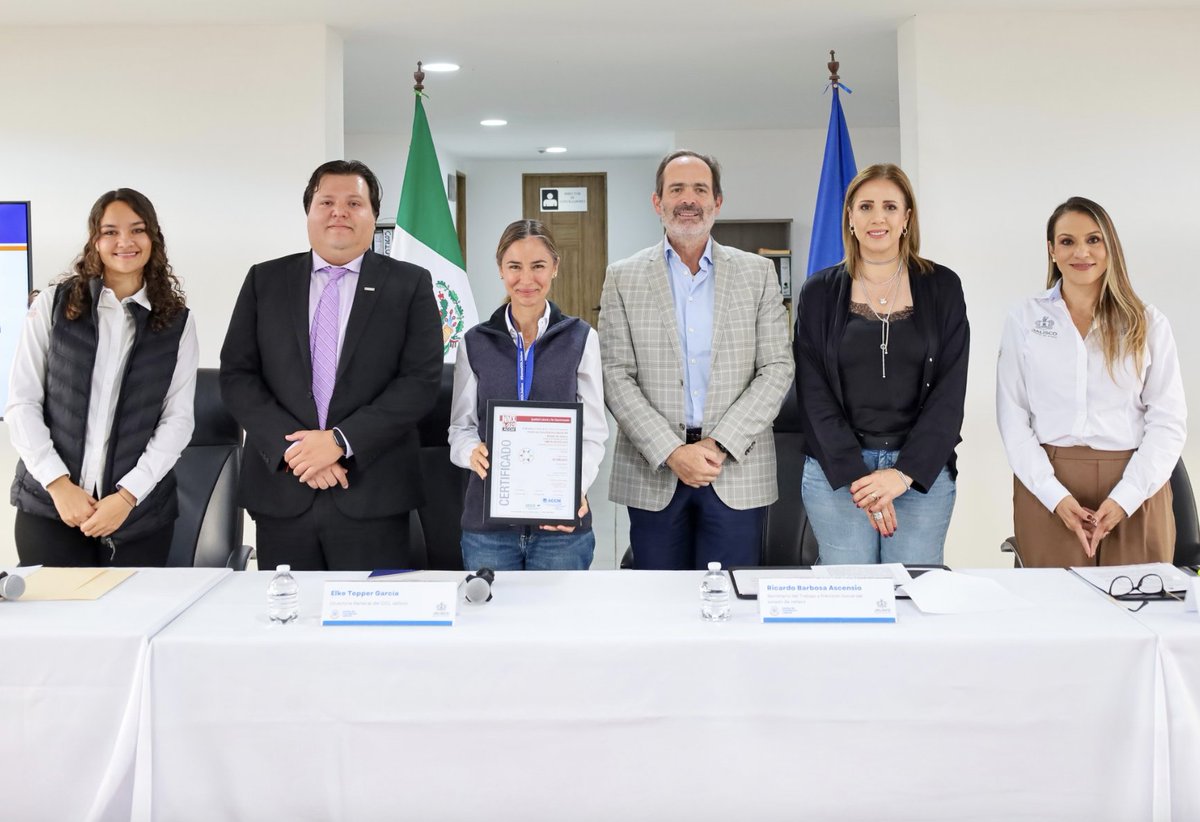 👏 ¡Felicidades al Centro de Conciliación Laboral del Estado de Jalisco!
Han logrado la certificación NMX-R-025, reafirmando su compromiso con la igualdad y la no discriminación. 

Gracias por su confianza.

<a href="/CCLJalisco/">CCL Jalisco</a> 

#nmx025 #Igualdad