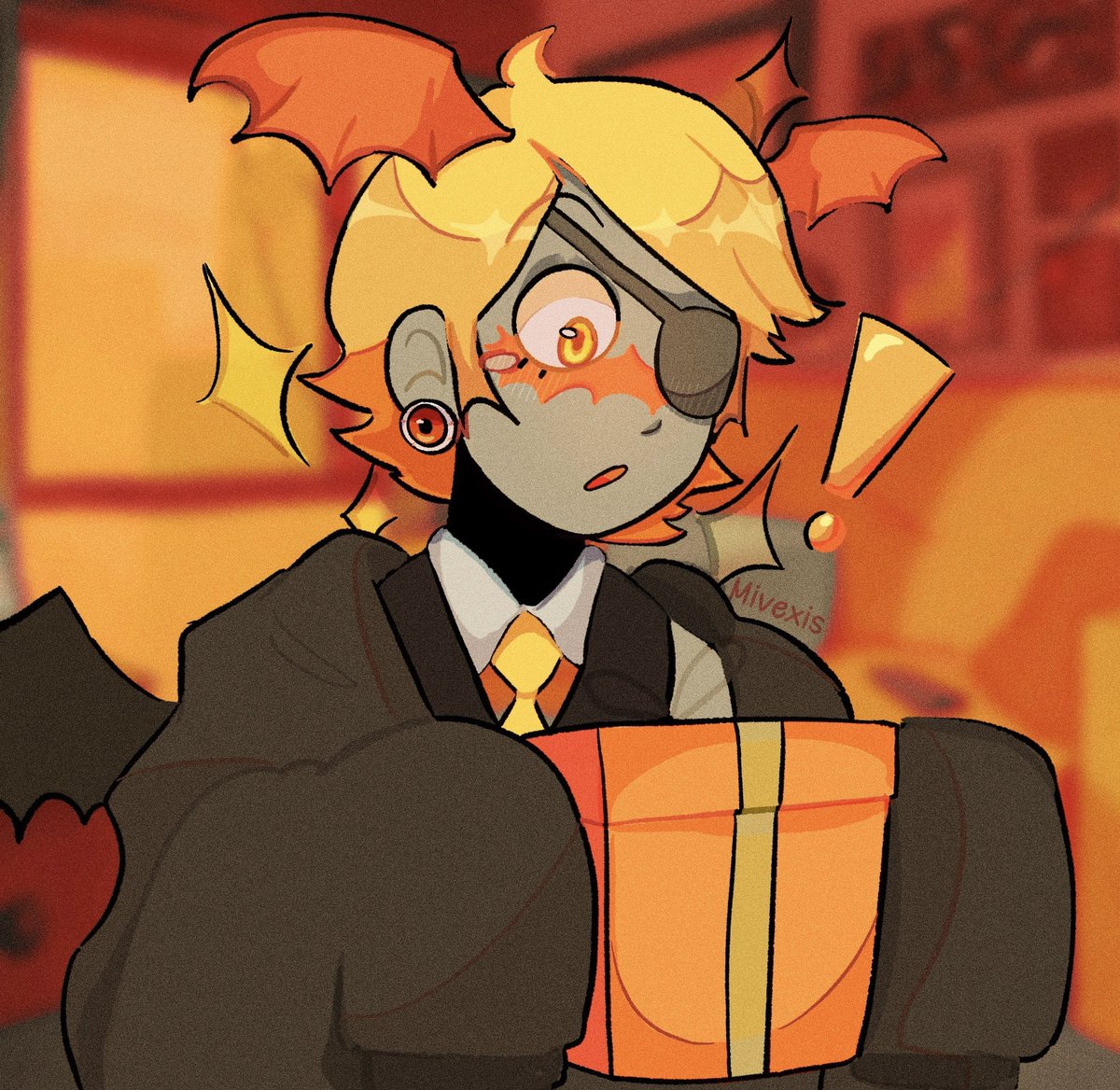 kostagious's tweet photo. Fanart of @ballf4rt’s oc thank you for letting me draw them 🙏 https://t.co/6wo8w0nBmw