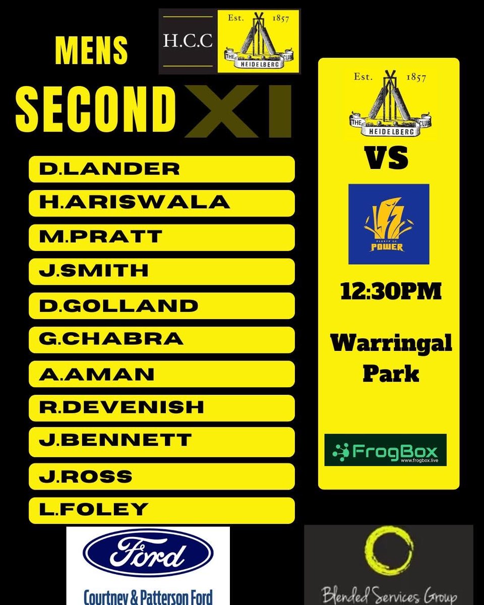 Heidelberg Cricket Club tweet media