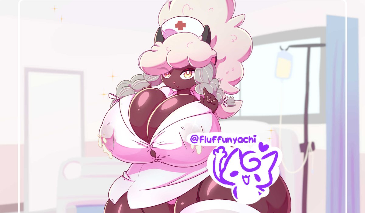 a cute wooloo nurse~

#commissionart #drawings #illustration #butt #wooloo #furry #furryart #furryartist #sexy #digitalart #ecchi #hentai #nsfw #r18 #thicc #shortstack