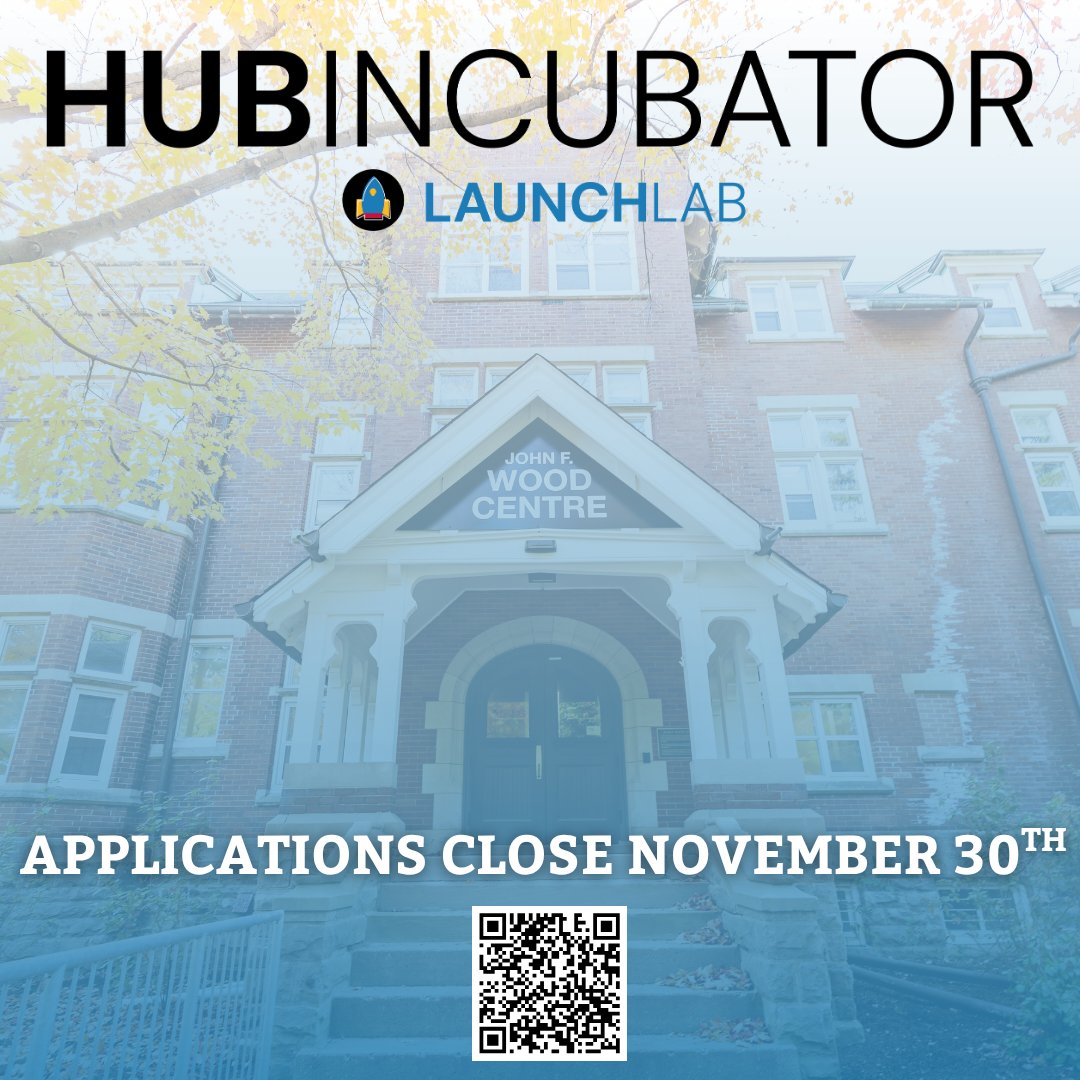Ready to turn your idea into reality? 💡 Applications are now open for LaunchLab — our Hub program designed to help you build, test, and grow your business. Get expert mentorship, hands-on support, and pitch for cash prizes! 🚀