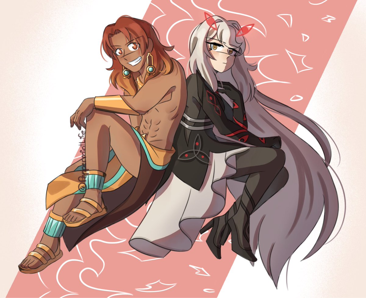 PeppermintLife's tweet image. Fixed the colours, they were bugging me
#GenshinImpact #Natlan