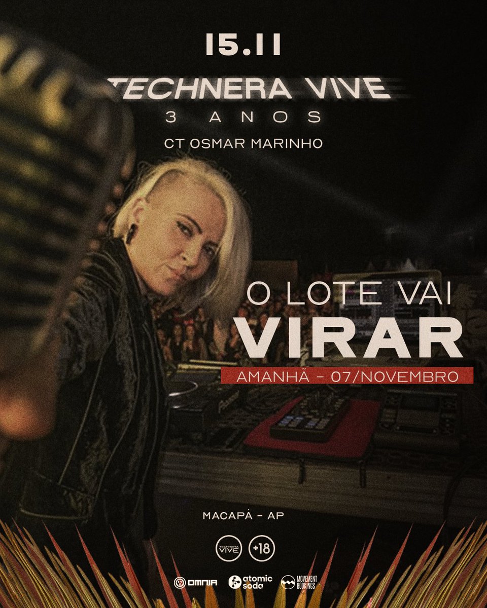 Techneravive's tweet image. 🔥 ÚLTIMO DIA DE PREÇO BAIXO 🗣
O lote vira amanhã às 23h — e depois aumenta.

• Early Entry pista $60
• Early Entry backstage $100
• Pista $80 | Casadinha $140
• Backstage $120 | Casadinha $200

Compre no link abaixo 👇🏻
➡️ techneravive.com.br