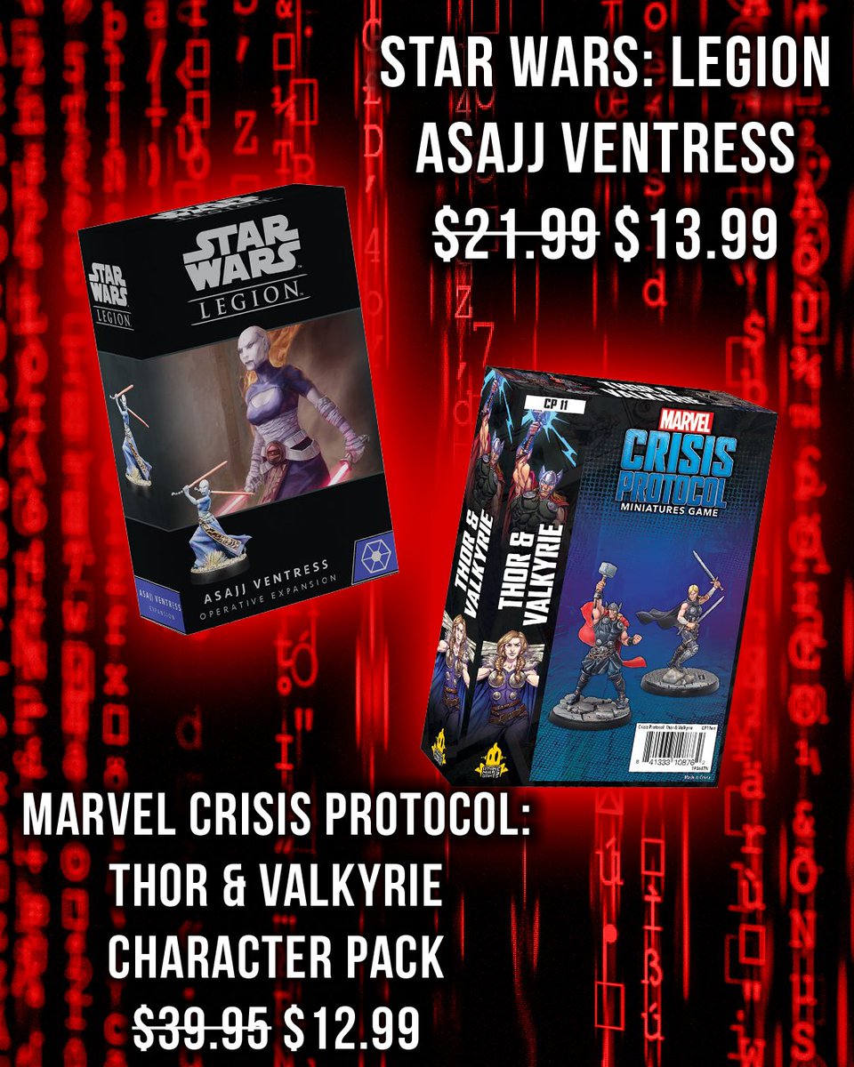 MiniMartTalk's tweet image. We wouldn't be Miniature Market without Minis. Here are a few Minis currently on our Website Test Sale!
miniaturemarket.com/sale
#Miniatures #StressTest #Sale