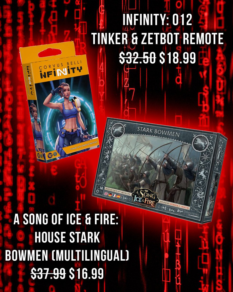 MiniMartTalk's tweet image. We wouldn't be Miniature Market without Minis. Here are a few Minis currently on our Website Test Sale!
miniaturemarket.com/sale
#Miniatures #StressTest #Sale