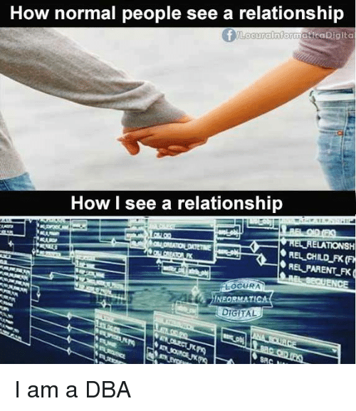 craigmullins's tweet image. If you are a #DBA everything looks different