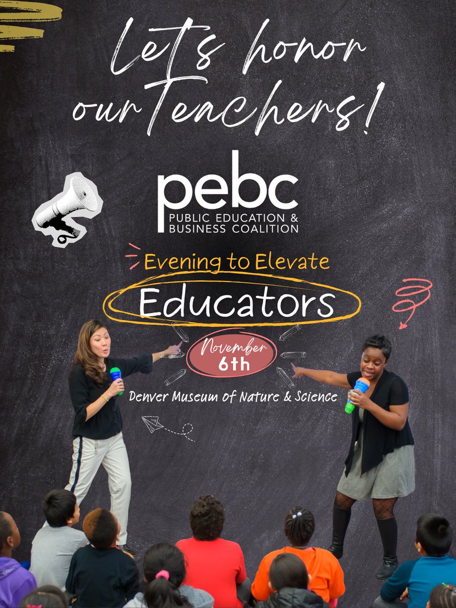 See you TONIGHT to celebrate the amazing teachers and students! ✨ Every gift counts at Evening to Elevate Educators. 💛 Donate now: ow.ly/Zpp850Xo15U #ElevateEducators #EveryDollarCounts #EducationForAll #PEBC #GiveBackToTeachers