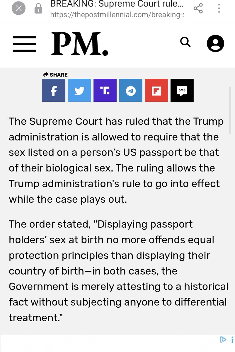 The fact this was even a "case" heard by the Supreme Court is everything that's wrong with our country 🙄

RIDICULOUS waste of taxpayer dollars...