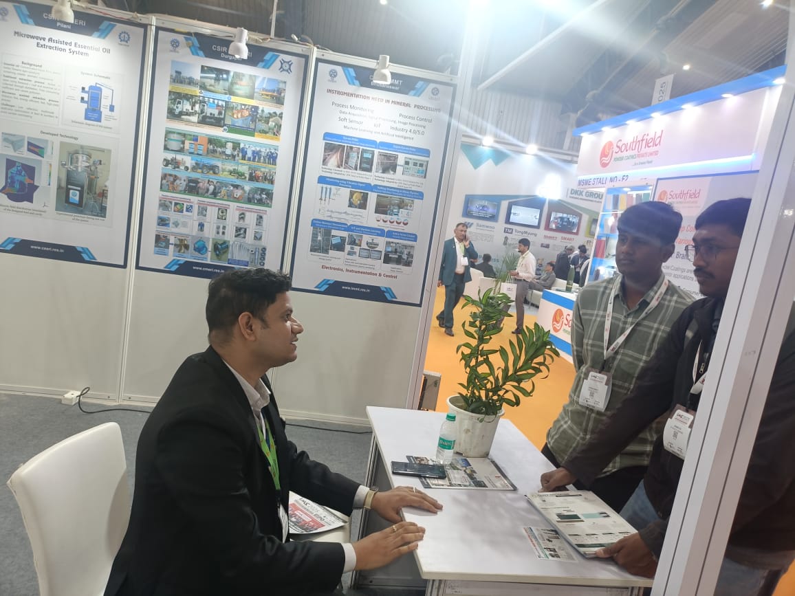 CSIR_4PI's tweet image. From AI to precision agriculture and geohazards, @CSIR_4PI showcasing our R&amp;amp;D activities in the India Manufacturing Show @IMS_Show at BIEC, Bengaluru, along with @CSIRNALOFFICIAL @csirimmt @CSIR_CMERI @CSIRCEERI and the whole of @CSIR_IND - The Innovation Engine of India!