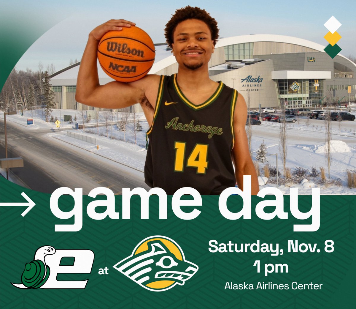 UAA Men's Basketball tweet media