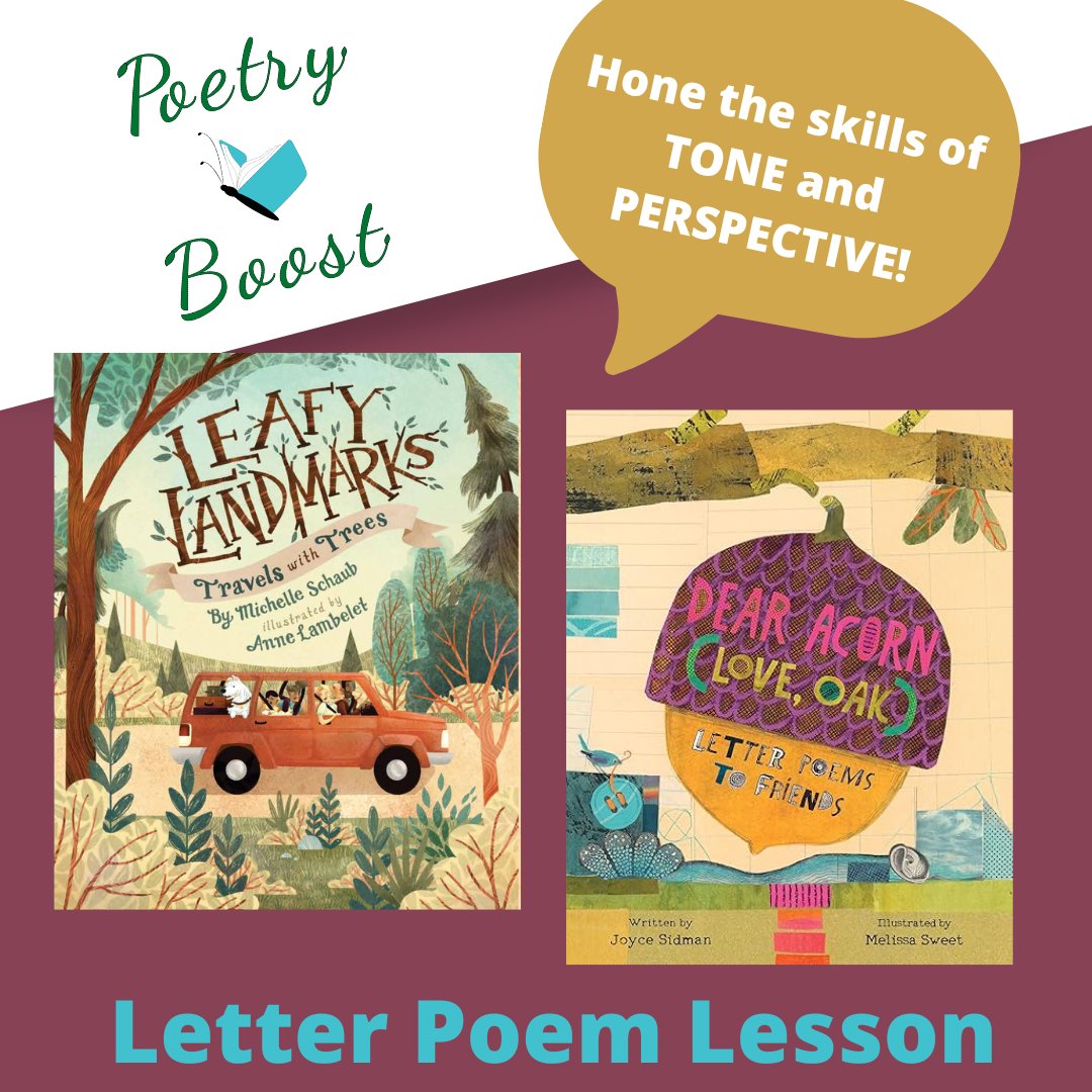 New POETRY BOOST lesson! Help students develop a better understanding of TONE and PERSPECTIVE by writing letter poems. Templates and mentor poem too! poetryboost.com <a href="/ncte/">National Council of Teachers of English (NCTE)</a>