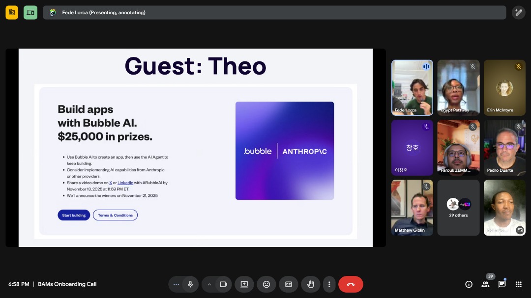 donald_ndim's tweet image. Excited to have been onboarded to the Cohort 3 of the  @bubble AMBASSADORS PROGRAM! 🎉

Being the First Cameroonian 🇨🇲, it's with great honour that i take on this spirit of servitude towards our community of career builders, Startup founders and public institutions. 🚀