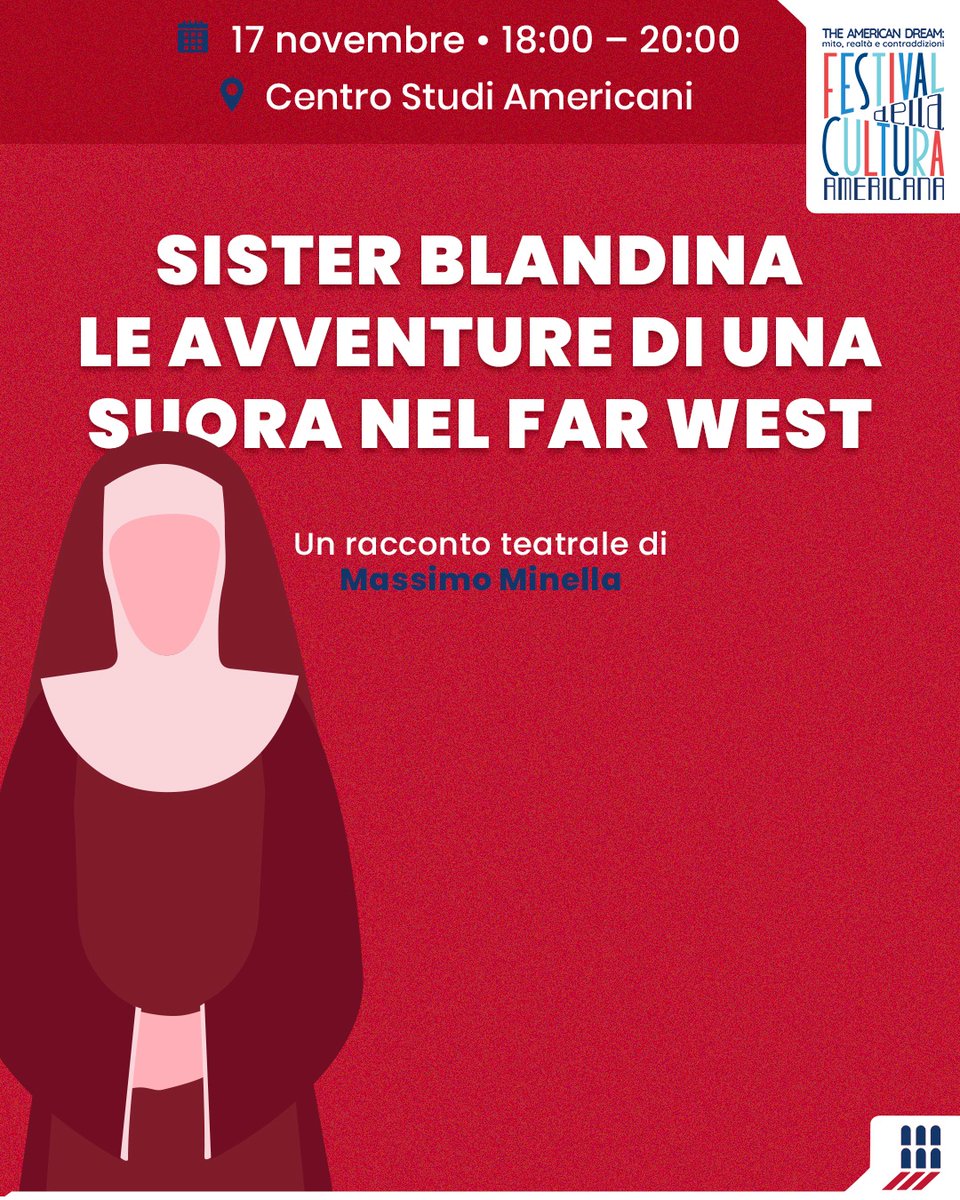 📜 GIORNO 3 - Diritto alla Felicità e Critica Letteraria: Focus Giustizia e Cultura

Il 17 Novembre è un mix di cultura e diritto costituzionale.

📌 PRENDI PARTE ALL'EVENTO!
Evento gratuito - accredito obbligatorio QUI centrostudiamericani.org/17-novembre-20…
#7novembre