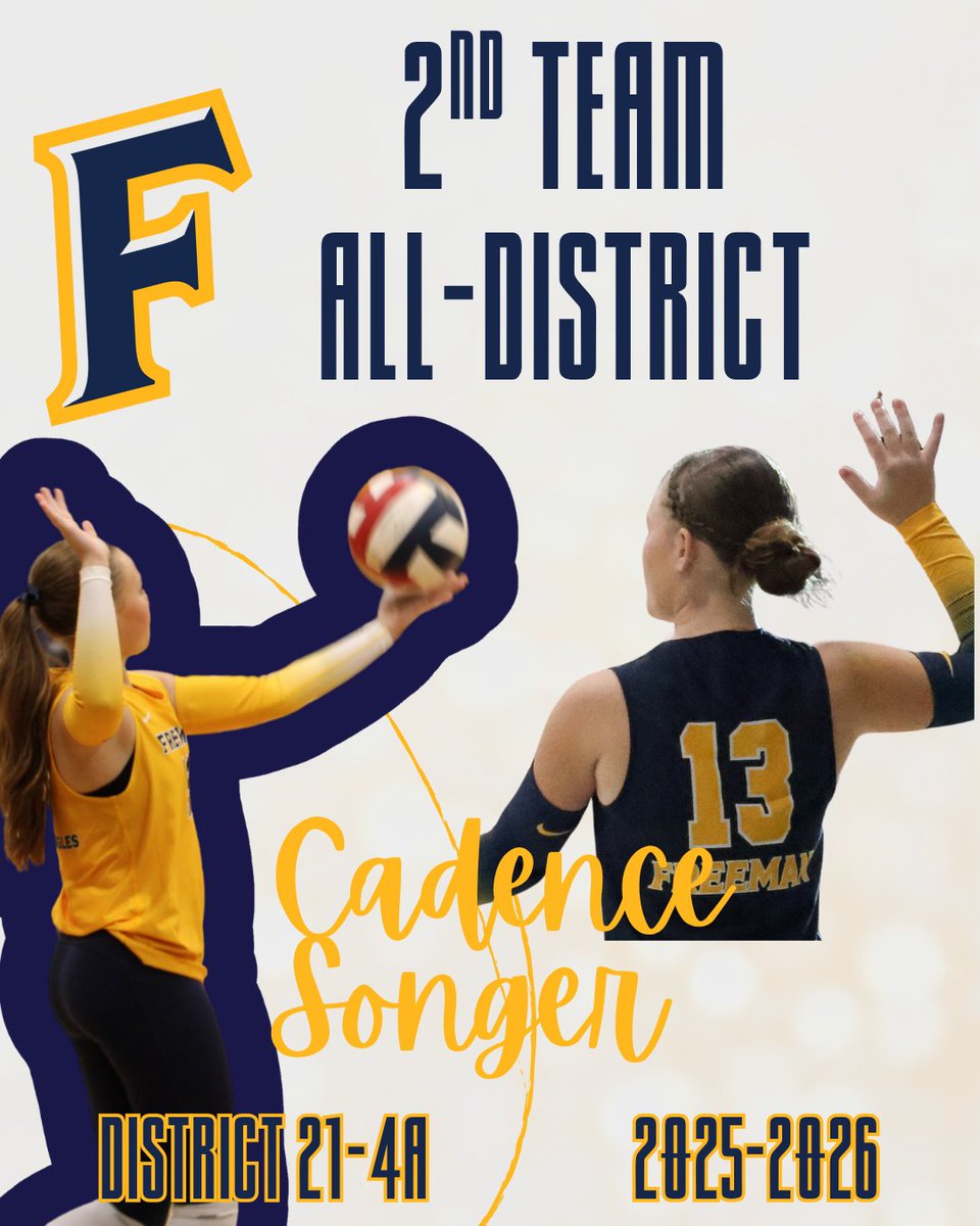 Freeman High Volleyball tweet media