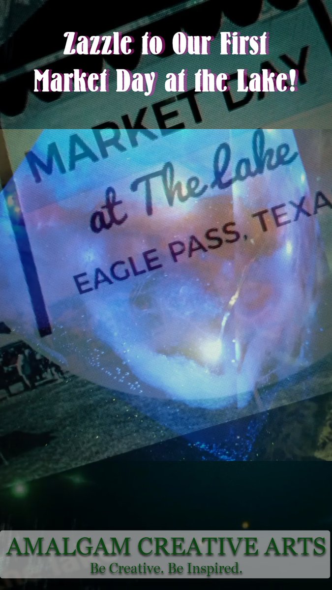 AmalgamCreative's tweet image. Zazzle to Our First Market Day at the Lake!  →  youtube.com/shorts/8mPpfSw…

#AmalgamCreativeArts
#AmalgamCreative
#BeCreative
#BeInspired

#EaglePassTX
#EaglePassTexas
#VisitEaglePass
#EaglePassArt
#EaglePassArtists
#EaglePassCrafts
#EaglePassCrafters
#MaverickCounty