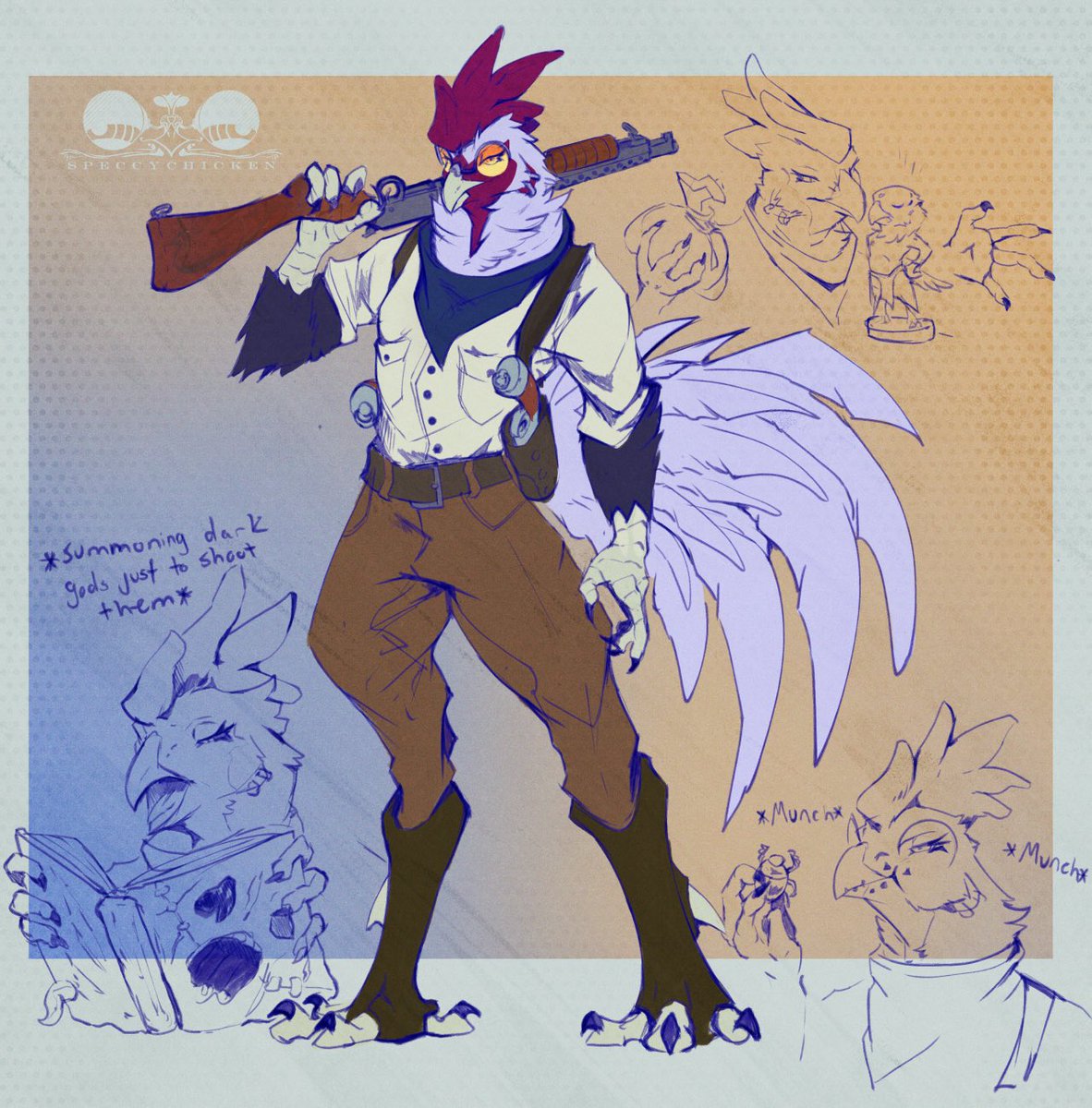 hunting for treasure