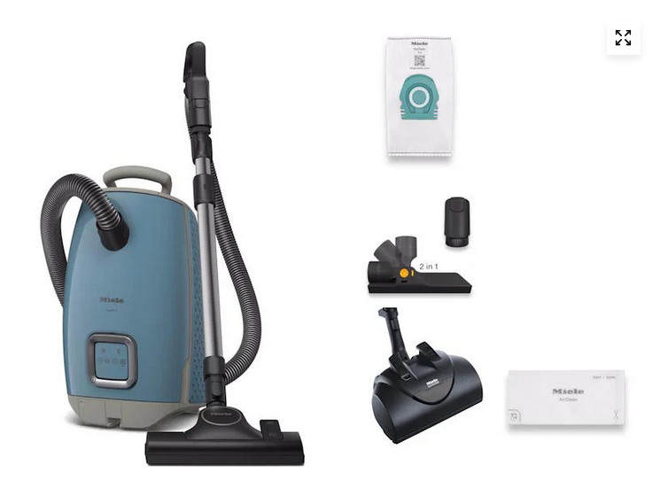 eVacuumStore's tweet image. Power through any mess in your home with the latest Miele model!  The Miele Guard L1 Electro Nordic Blue Vacuum is perfect for cleaning both rugs and floors and all aspects of your home.

#Miele #cleaning #autumn

evacuumstore.com/products/miele…