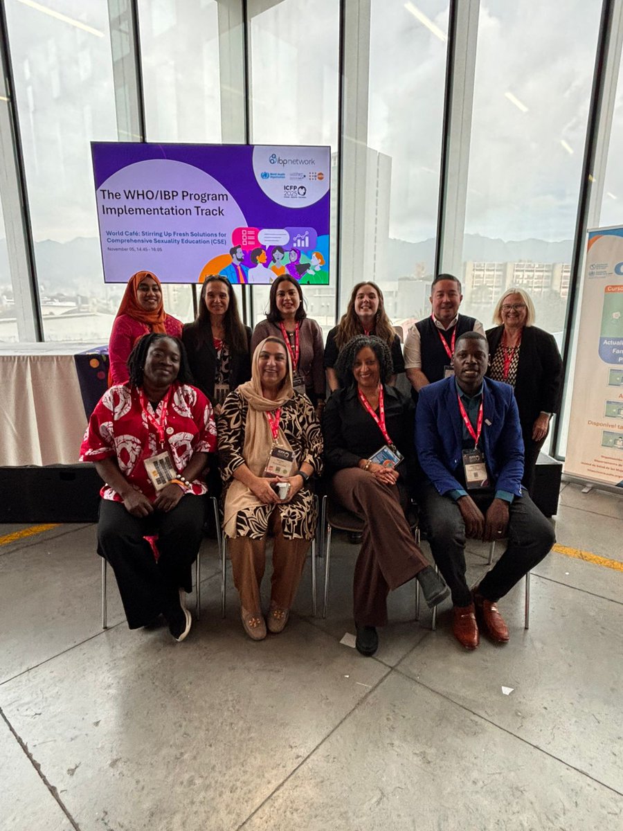 Honored to represent <a href="/StretchersYouth/">STRETCHERS YOUTH ORGANIZATION</a>  #ICFP2025 in Bogotá 🇨🇴!Together with the #IBP Network and WHO, we led a World Café session on Comprehensive Sexuality Education (CSE) — exploring how to overcome conservative norms and teacher altitude.