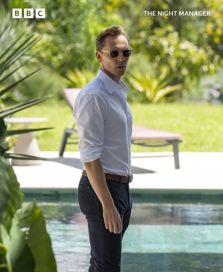 #TomHiddleston 
#TheNightManager #bbc 
Sneaky peek there.