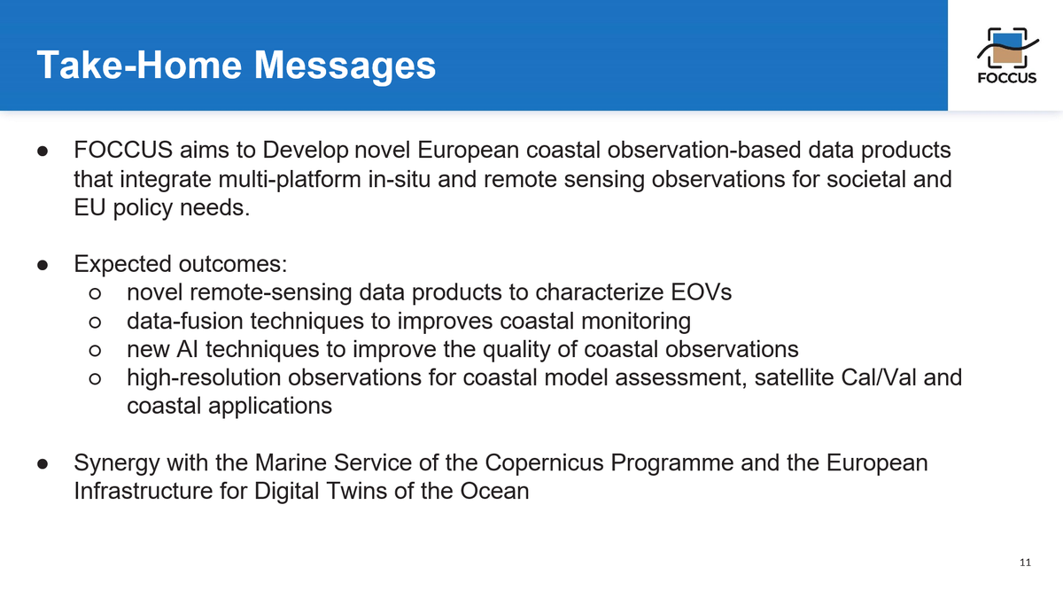 FOCCUS_eu's tweet image. At the #COSPAR2025 Symposium 🇨🇾, FOCCUS delivered two presentations  introducing  the project &amp;amp; its link to @CMEMS_EU  &amp;amp; “New Insight Into High-Resolution Coastal Observations” showcasing  advances in #AI, #datafusion &amp;amp; #remotesensing.