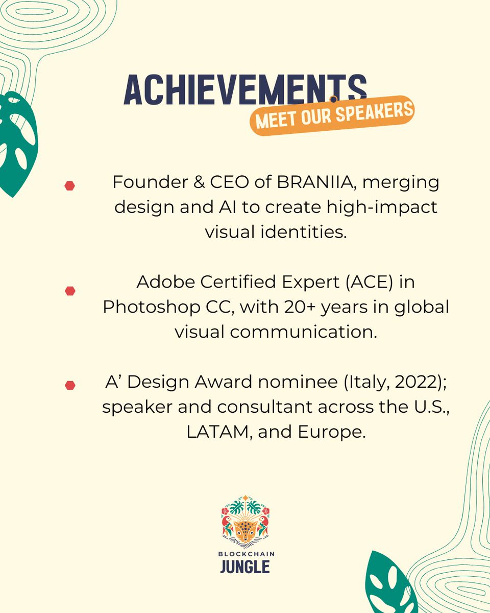🔥 Jorge Salazares Takes the Stage at Blockchain Jungle 2025!
The wait is over! Visionary leader and blockchain advocate Jorge Salazares is joining us for the event that's about to change EVERYTHING.
Bringing expertise in digital finance, crypto adoption, and regional