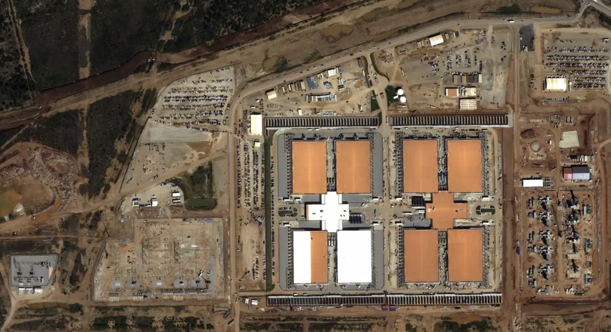 Aerial datacenter build