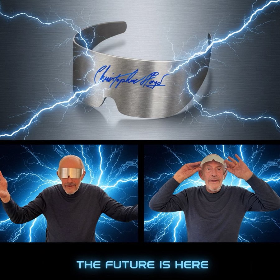 DocBrownLloyd's tweet image. The clock’s ticking! Once this hits 88 miles per hour, these items are GONE FOREVER!” Click the link in the bio to purchase or go to ChristopherLloyd.store