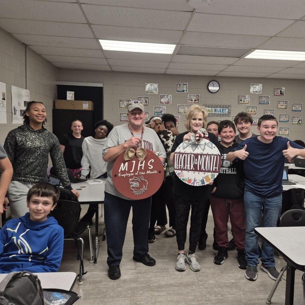 🎉 Congratulations to our November MJHS Employees of the Month! 🎉
These outstanding individuals exemplify what it means to love, serve, &amp; care each &amp; every day.
Thank you for your dedication &amp; the positive impact you make on our school community! #MJHSProud