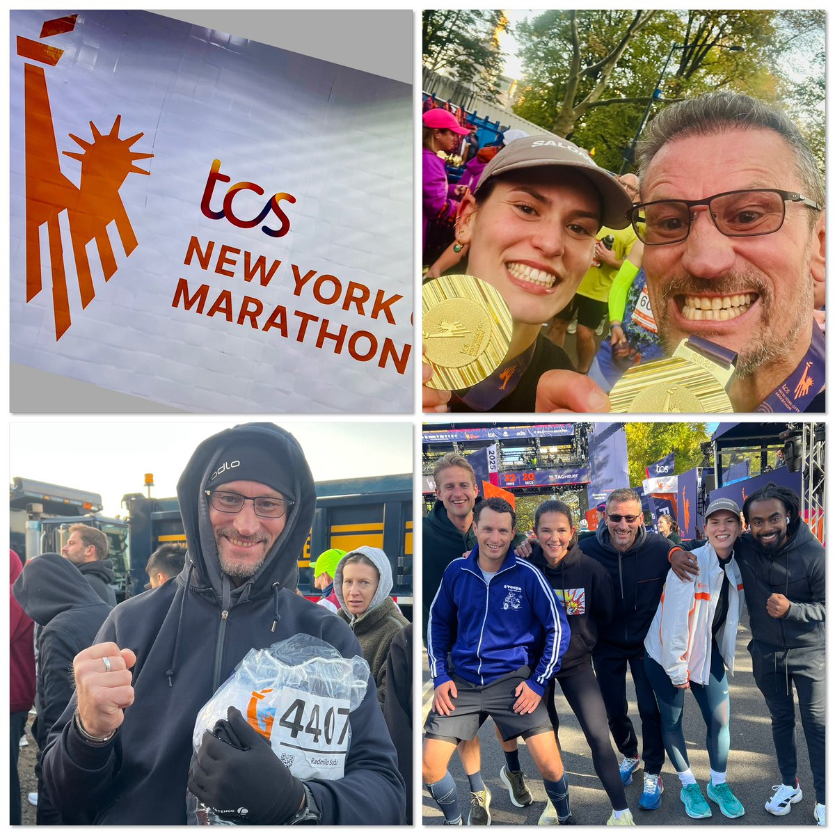 I just got back from the New York Marathon today — my second marathon in just two weeks!