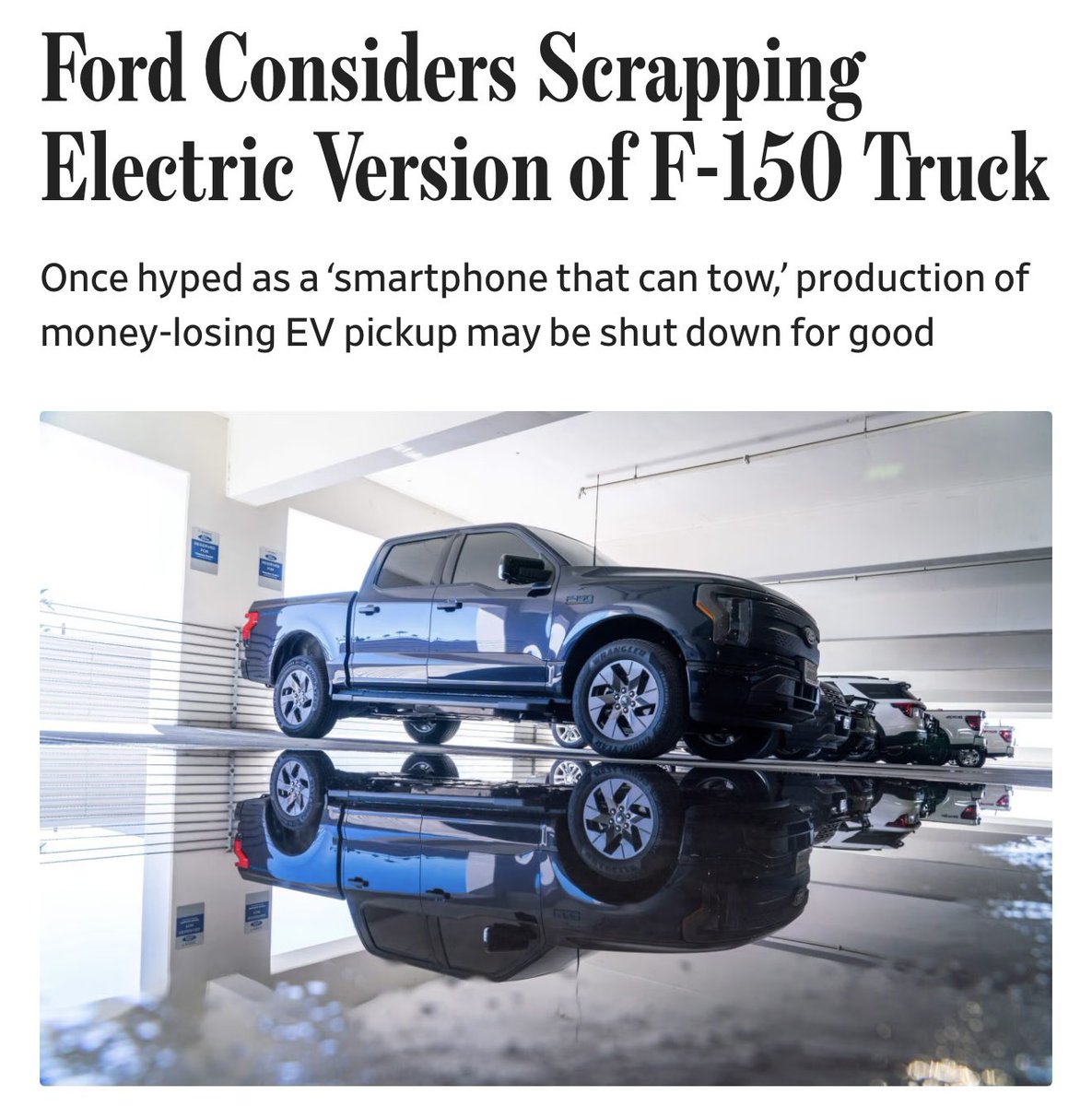 RobertMSterling's tweet image. There are two—and only two—groups that have figured out how to produce EVs profitably and at scale:

1. China, led by BYD and backstopped by the CCP

2. Elon Musk and Tesla

That’s it. No one else in the US—and certainly not in Europe—can do it.

Not Ford. Not GM. Not VW.…