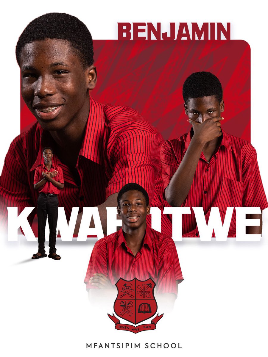 Benjamin was the youngest contestant this year, and the street will never forget this guy.
Proper Mfantsipim legend 🔴⚫️