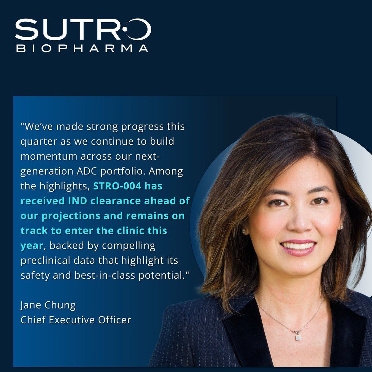 Sutro Biopharma tweet media