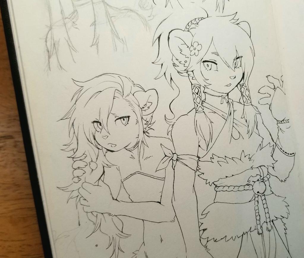 Pocket size notebook doodles! 🦁

Hope you like them!