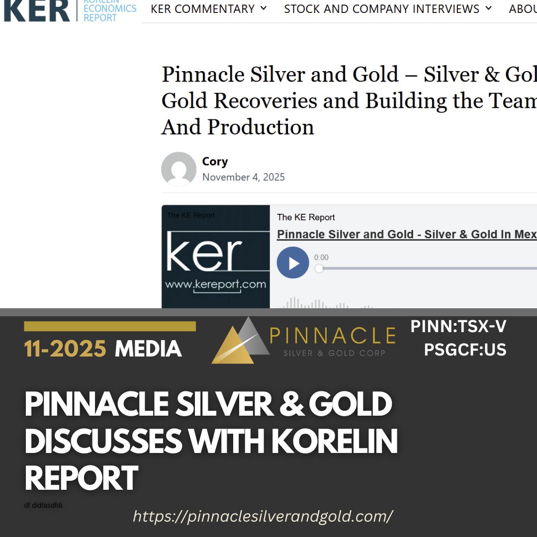 $PINN.V Pinnacle Gold &amp; Silver update at New Orleans with Korelin Report <a href="/kereport/">Al Korelin</a> <a href="/CoryFleck2/">Cory Fleck</a> <a href="/CoryFleck/">Cory Fleck</a> 
kereport.com/2025/11/04/pin…

@capitaljemini <a href="/mining/">MINING.COM</a> <a href="/smallcap_stonks/">Small Cap Stonks</a> @jeminicapital <a href="/KitcoNewsNOW/">Kitco NEWS</a>  <a href="/Kitco_Metals/">Kitco Metals Inc.</a> 
#mining #investors #silver #gold #smallcap #finance #goldstocks