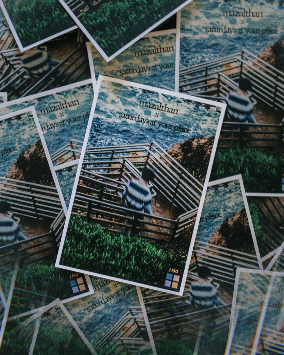 Mazalthan's tweet image. MAZALTHAN X S@YP
🚨 AVAILABLE NOW 🚨

mazalthan.com/shop/saturdays