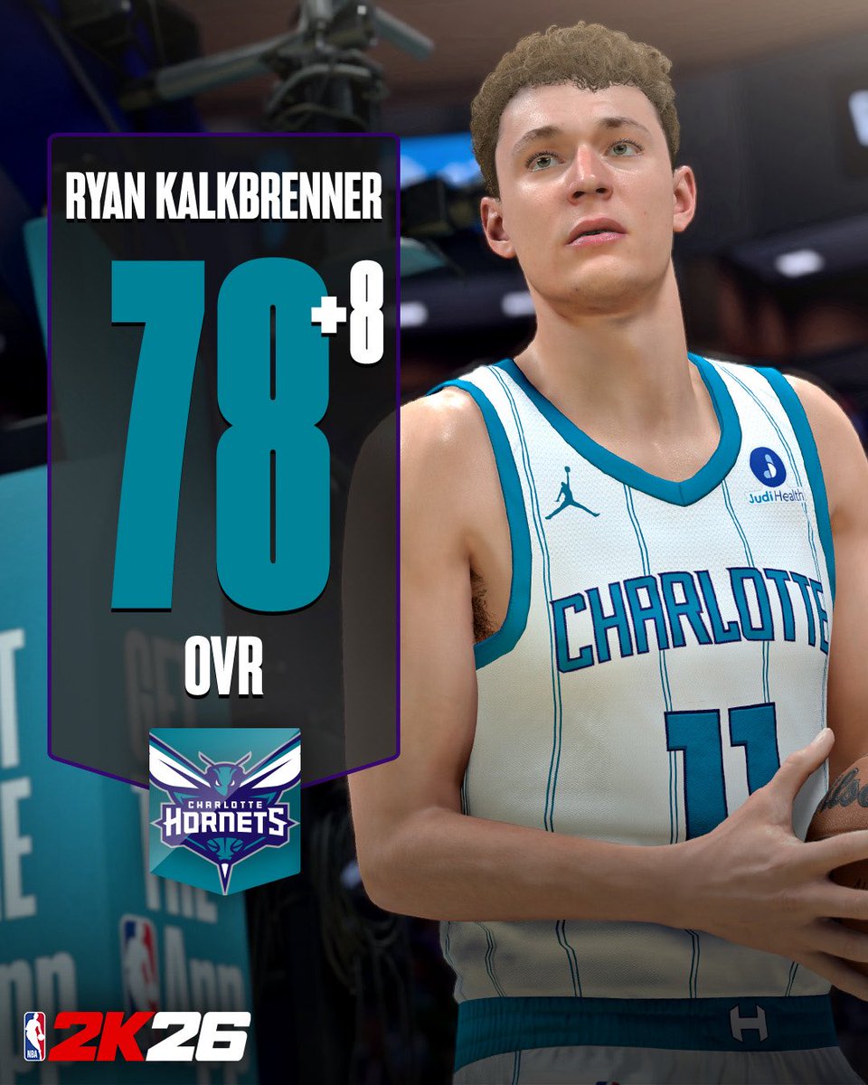 Kon and Ryan boosted +4 and +8 respectively in <a href="/NBA2K/">NBA 2K</a> 📈📈