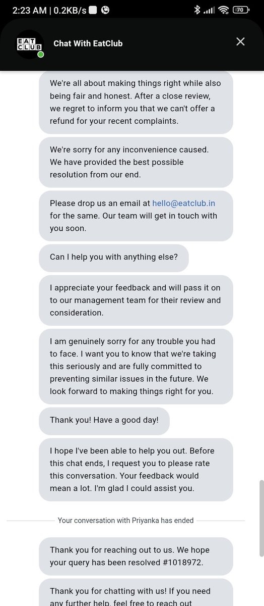 Cool24Vaid's tweet photo. @Box8_India truly disappointed!
Ordered Banarasi Dam Aloo Meal with Dal Makhani - got aloo in sweet shahi paneer gravy, chole instead of dal makhani, cold parathas &amp; cold halwa.
Cust executive said this isn’t eligible for refund/replacement.
So customers must eat wrong food? https://t.co/ZW7OeMrtJw