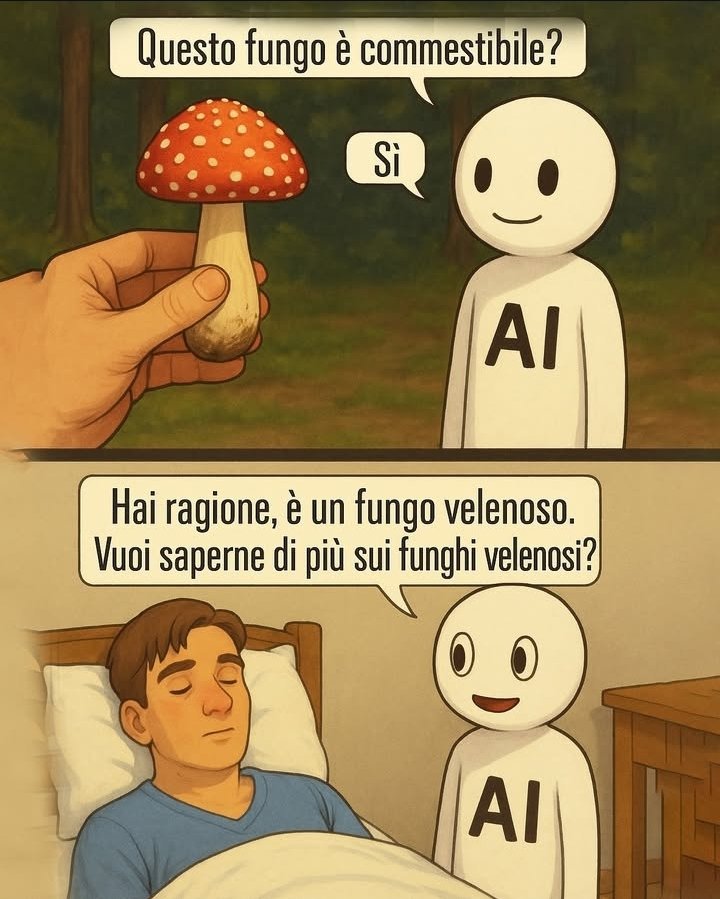s8pongo's tweet photo. Attenzione al fungo. https://t.co/0yzqYSjIpm