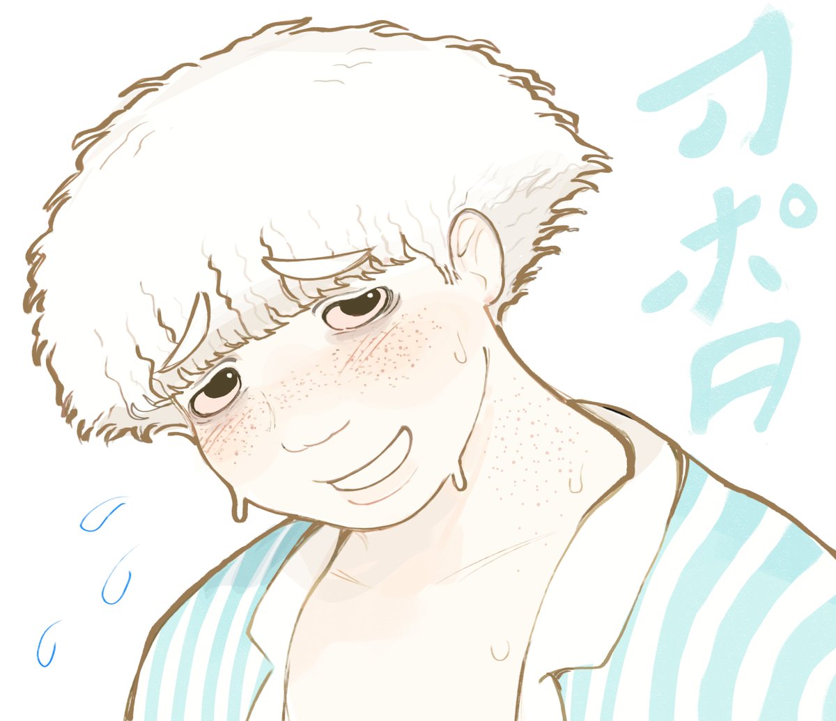 MrCaky's tweet image. theyre both agender  and dont mind any pronouns but both lean towards fem more than masc most of time, mostly clothing and presentation in general idk   they look like this in the future