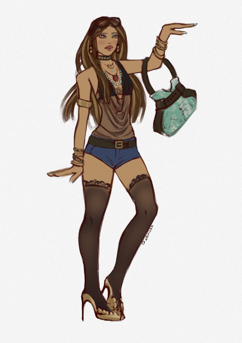 atominkk's tweet image. She just decided outfit for her first New York trip ✮⋆˙