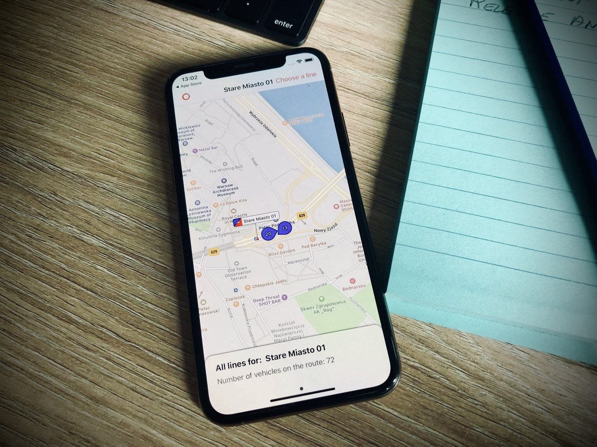 PiotrekJeremicz's tweet image. On Christmas 2018, I developed a prototype that displayed the positions of trams and buses on a map. 🚋🚌

The location data was limited, showing only coordinates, operated line, and brigade. Over time, I added stops, which led to the idea of implementing a timetable.

#DevDiary