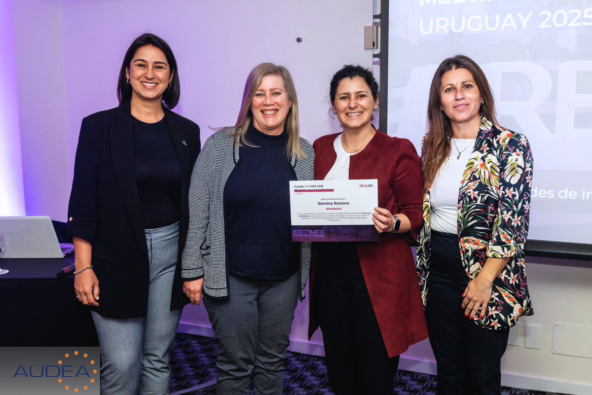 AUDEA participó en Meeting Point Uruguay de REDMES, un encuentro dedicado a impulsar el liderazgo femenino, la diversidad y la transformación cultural en la industria aseguradora.