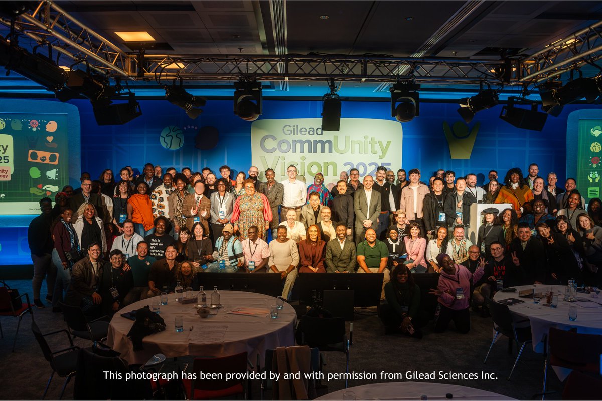 AIDSUnited's tweet photo. 🗣️ Speaking up for our community! The recent #CommUnityVision2025 meeting highlighted a crucial point: tackling HIV requires evidence-based, community-led solutions. 

Our CEO, Carl Baloney Jr., was honored to provide closing remarks at this event and share space with over 140 passionate advocates from 40 countries. Together, we're ensuring lived experiences shape policies and services. 

Let's keep using our voices to make sure no one is left behind. 💪

This event was organized and funded by @GileadSciences Inc.