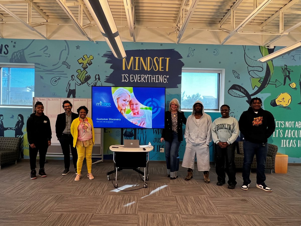 MicarePath's tweet image. MiCare Path CEO, Scott Laster and Senior Director of Communications and Investor Relations, Monte Clair Greer recently led a Customer Discovery and Target Audience Workshop at the UofM Crews Center for Entrepreneurship. We’re so grateful for the opportunity.