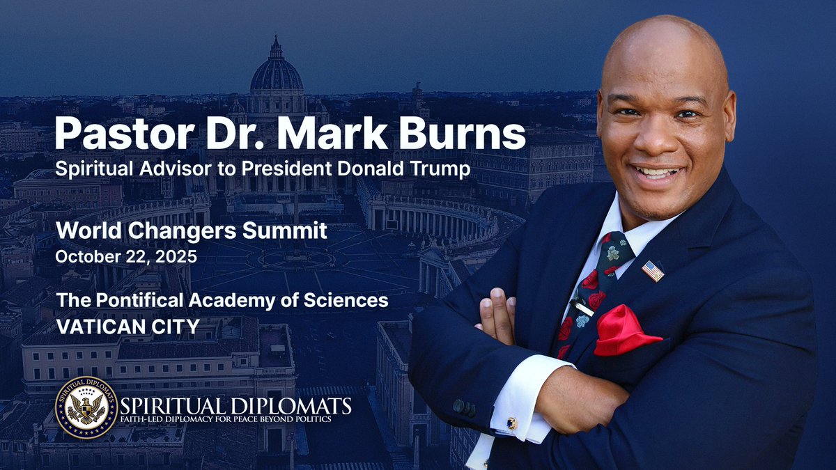 Pastor Burns’ invitation to the Pontifical Academy of Sciences shows how faith leaders can transform global narratives when driven by truth. 
cbs42.com/business/press…

#PastorMarkBurns #allatra #GlobalGoals #VaticanNews
