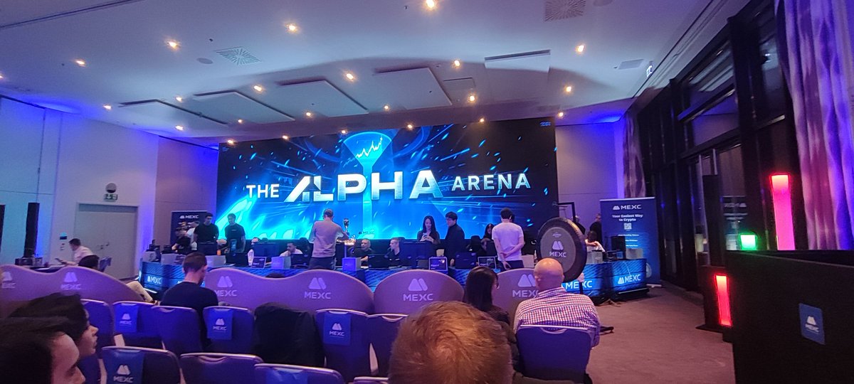 #mexceventrocks    Alpha Arena, awesome🚀🚀🚀