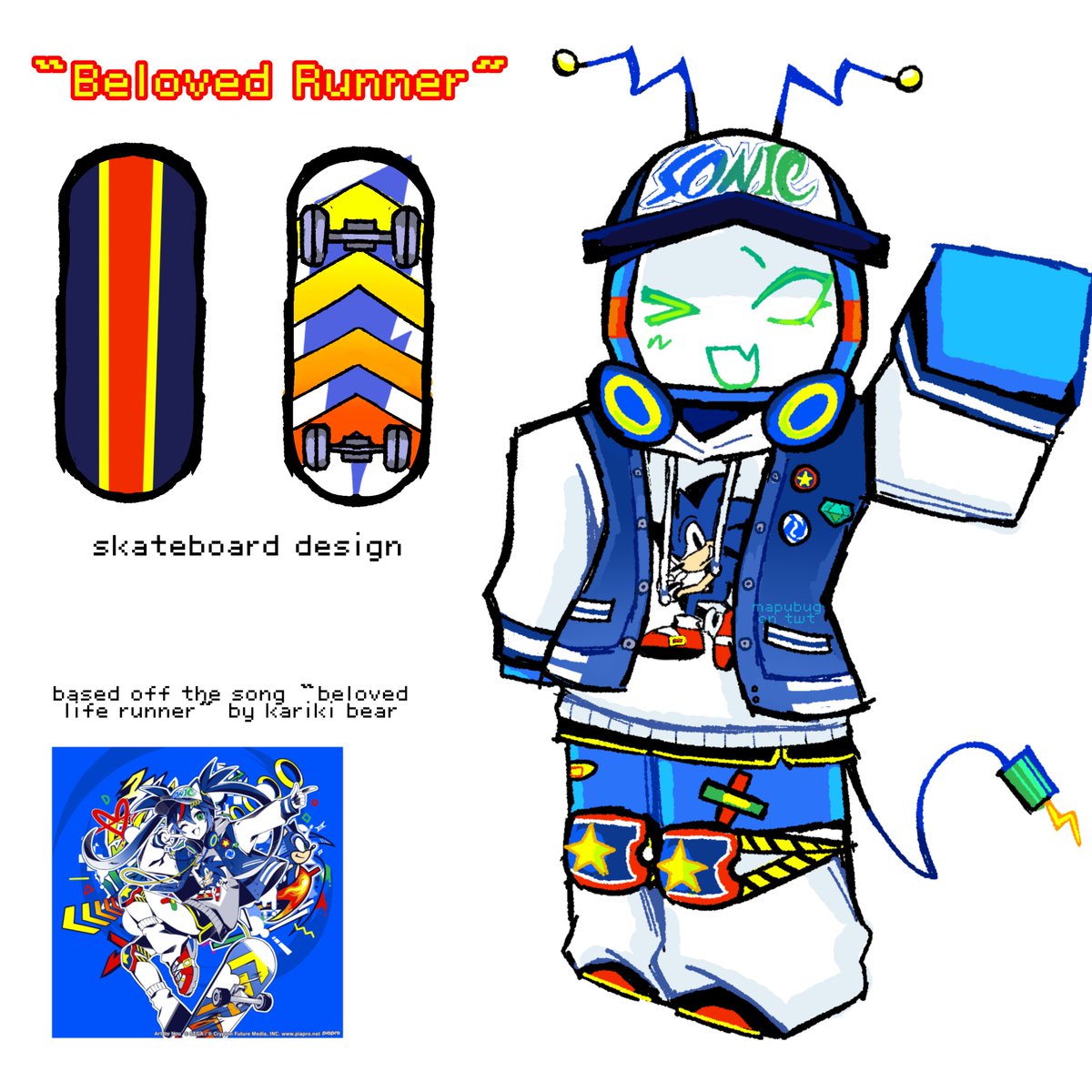 mapubug's tweet image. skin concept for #veeronica from #Forsaken