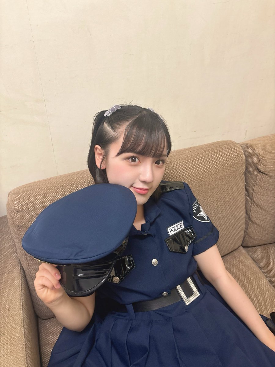 おはようございます☀️

帽子を脱いで休憩中のポリスです👮☕️